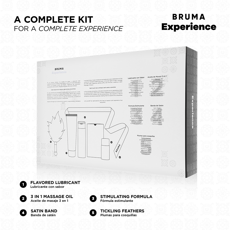 BRUMA XPERIENCE KIT TENTATION PASTEQUE DOUCE AVEC AMPLIFICATEUR D ORGASME