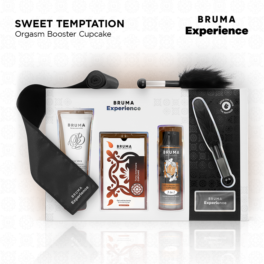 BRUMA XPERIENCE KIT TENTATION DE TARTE AMERICAINE DOUCE AVEC AMPLIFICATEUR D ORGASME
