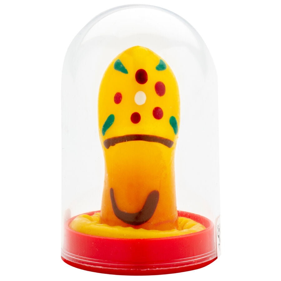 Préservatif fantaisie sabot peint main — Unique · Condomerie · PRÉSERVATIFS