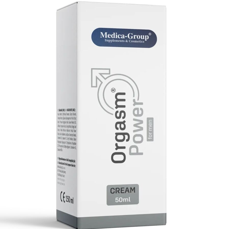 MEDICA GROUP ORGASM POWER CREME INTIME POUR HOMMES 50 ML
