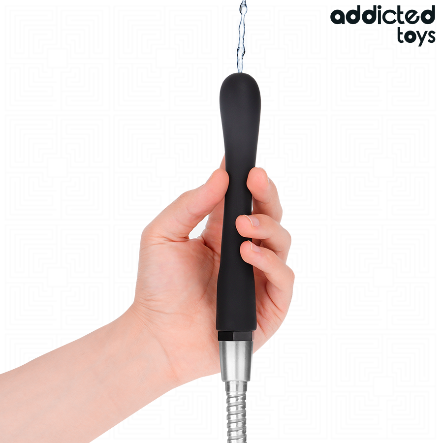 Canule douche anale longue 19 cm — gros plan