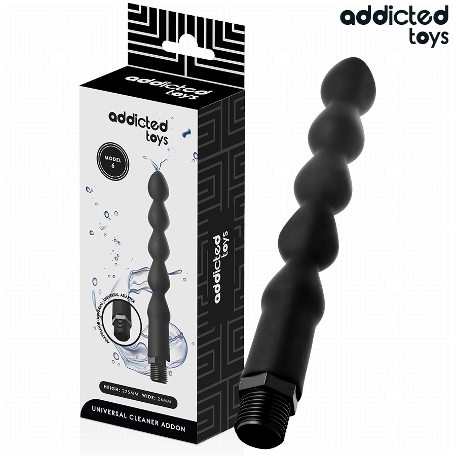 Canule douche anale chapelet long 22,5 cm — Modèle 6 · Addicted Toys · Hygiène anale