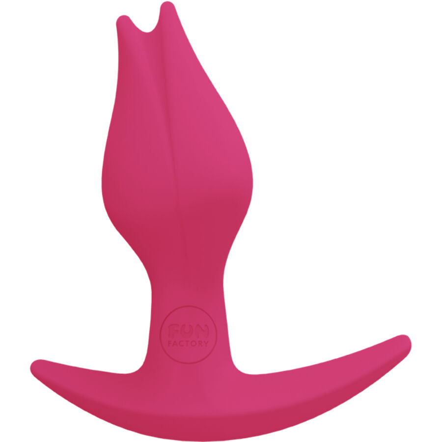 Plug anal silicone médical 8,5 cm — vue de profil