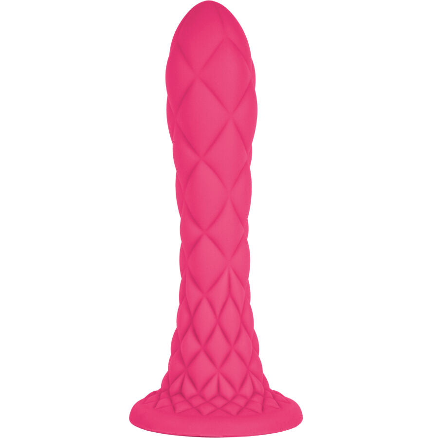Gode fantaisie fuchsia relief écailles 18,5 cm — Dreamy