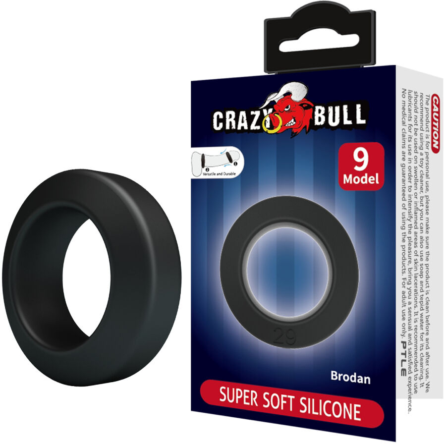 CRAZY BULL BAGUE EN SILICONE BRODAN MODELE 9