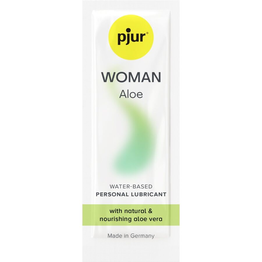 Lubrifiant base eau aloe vera Pjur — sachet 2 ml · Pjur · Lubrifiants Mono-doses