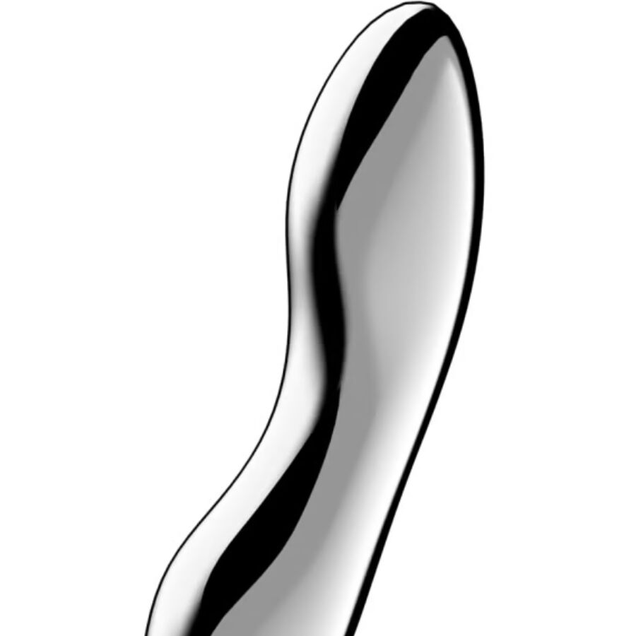 SATISFYER COSMIC CREST 2 GODEMICHET DOUBLE EN ACIER INOXYDABLE