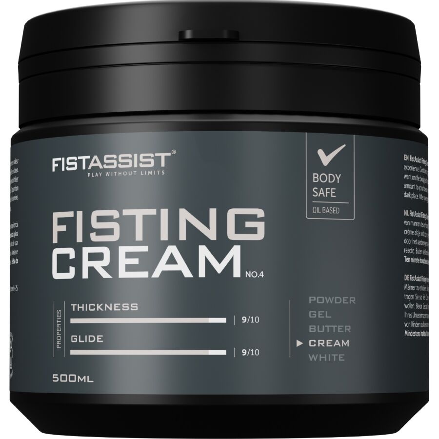 Crème fisting base huile 500 ml — Fist Assist N°4 · Cobeco - Fist Assist · Crèmes