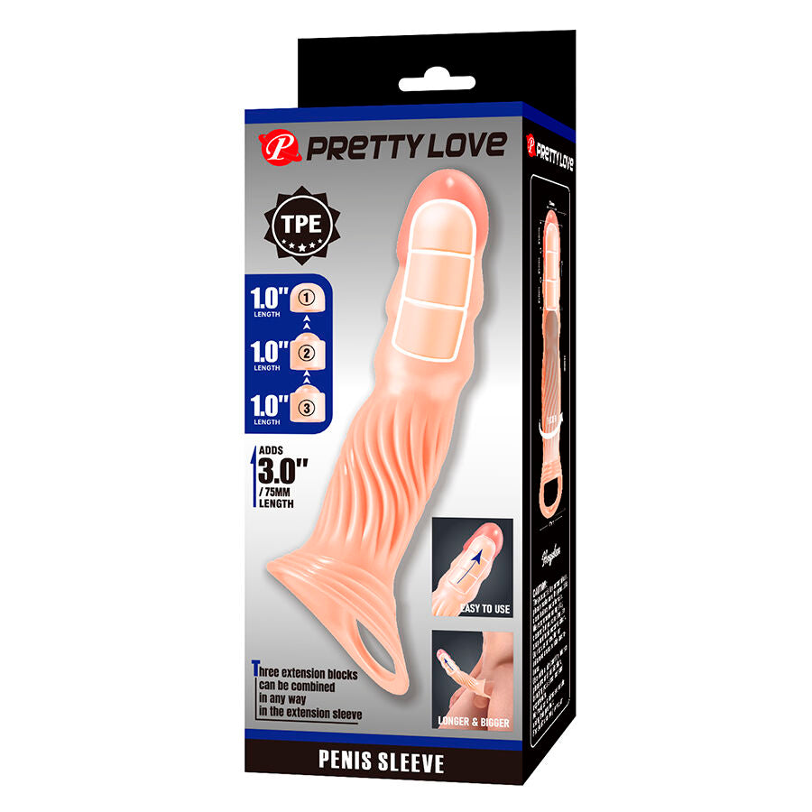 PRETTY LOVE GAINE PENIENNE TEXTUREE AVEC EXTENSEURS