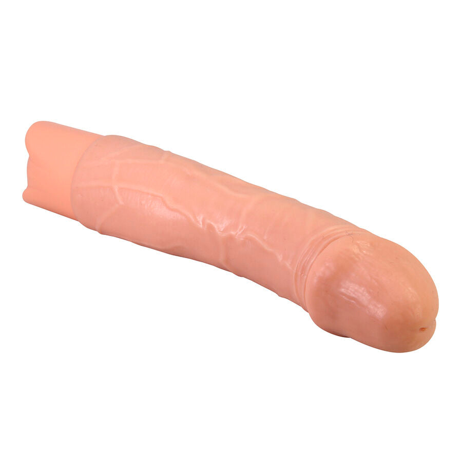 Gode vibrant réaliste compact 19,5 cm — vue détaillée