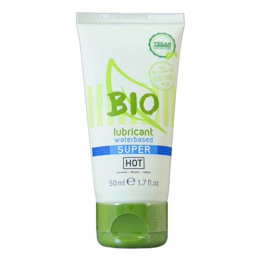 Lubrifiant bio vegan 50 ml — Bio Superglide · Hot · Base eau