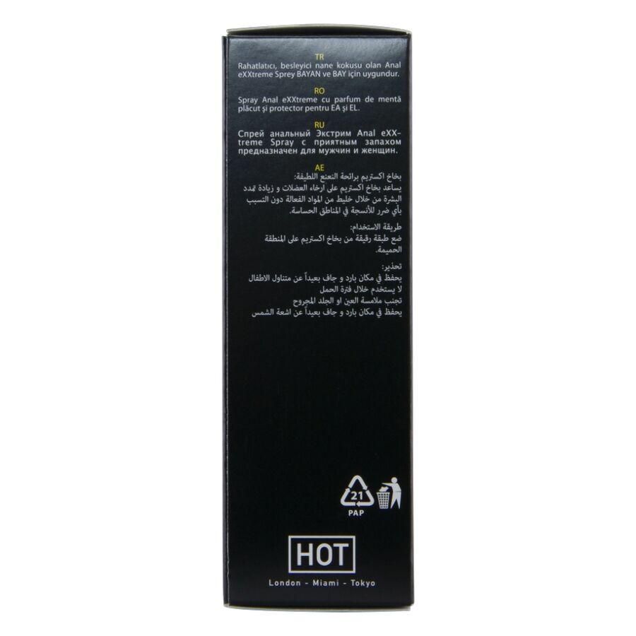 Spray relaxant anal effet froid 50 ml — présentation