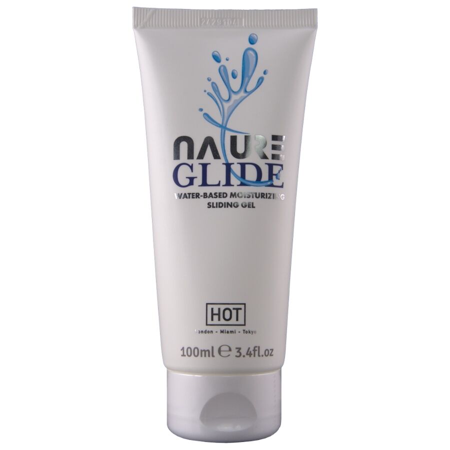Lubrifiant naturel 100 ml — Nature Glide · Hot · Base eau