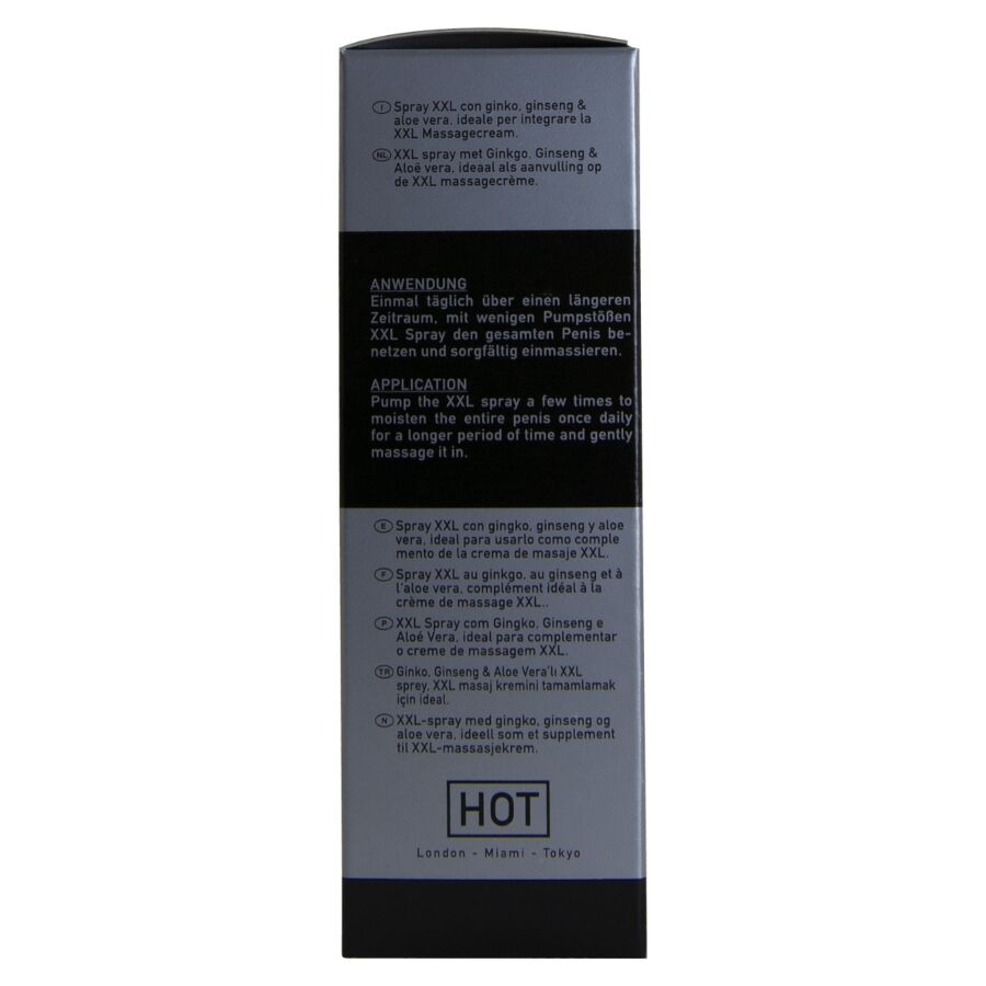 Spray stimulant érection ginkgo & ginseng 50 ml — vue détaillée