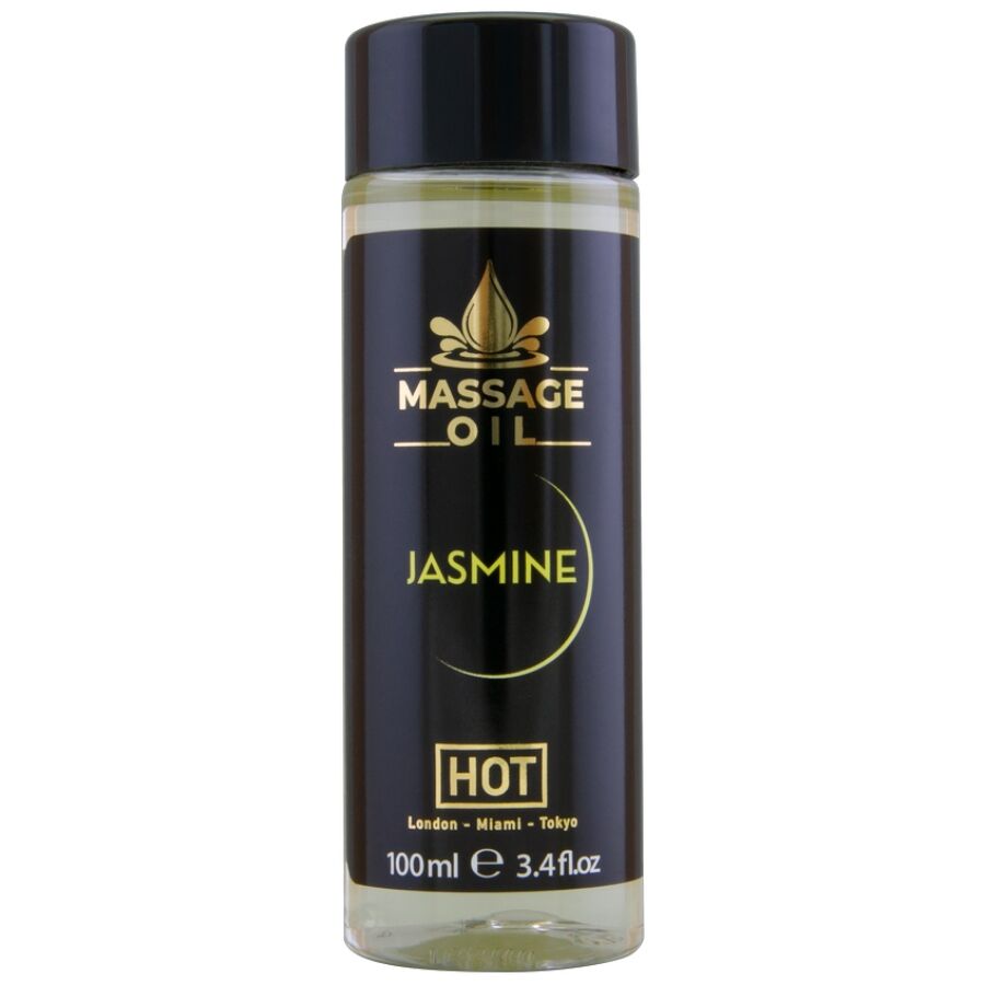 Huile de massage jasmin 100 ml · Hot · Huiles aromatisées
