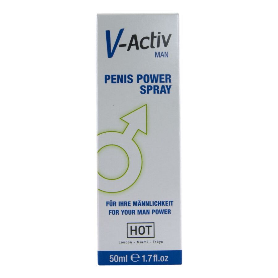 HOT V ACTIV SPRAY STIMULANT POUR LE PENIS 50 ML