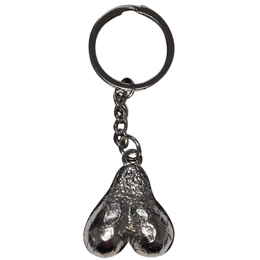 DIABLO PICANTE PORTE CLES METAL OEUFS D ARGENT