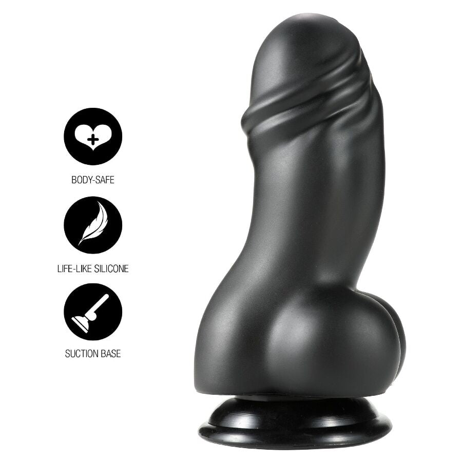 Gode épais courbé stimulation prostate ventouse 19 cm — Inferno Fat Boys · Hidden Desire · Godes XL & Géant