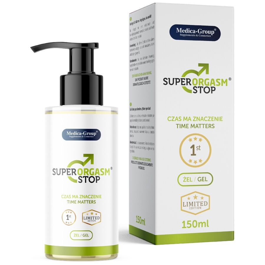 MEDICA GROUP SUPER ORGASM STOP GEL INTIME POUR HOMMES 150 ML
