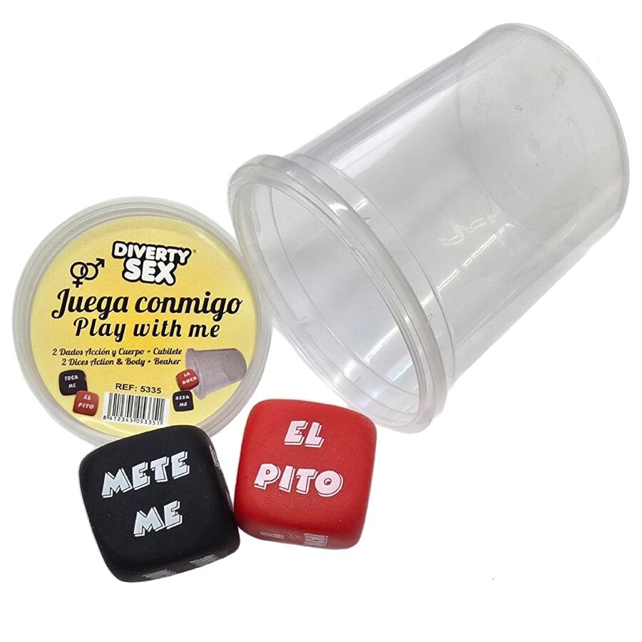 DIABLO PICANTE JEU DE DES VERBE PARTIE DU CORPS AVEC COUPE