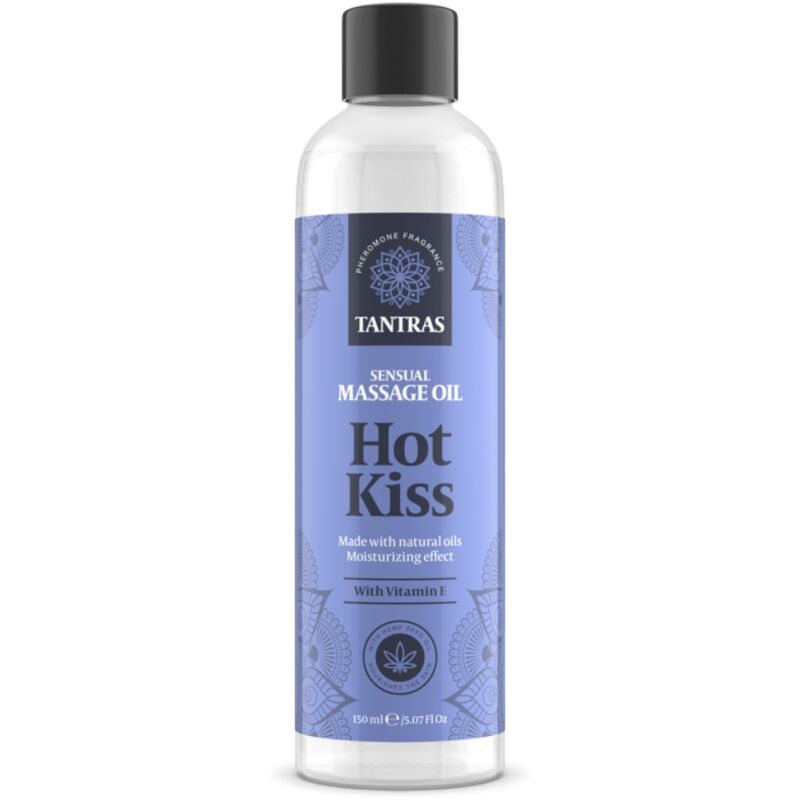 Huile de massage aphrodisiaque — vue de profil