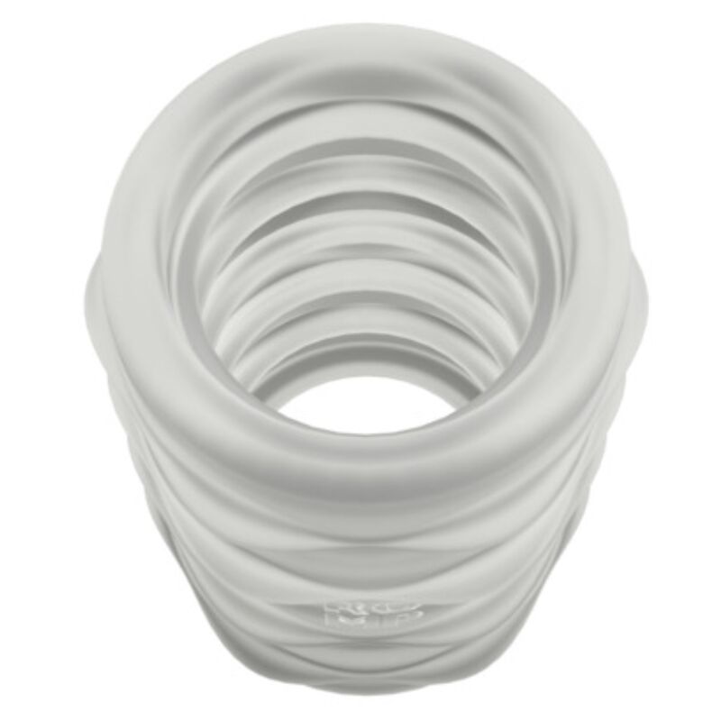 ROMP MOSH MASTURBATEUR MALE TRANSPARENT AVEC GAINE REVERSIBLE DE 6 CM
