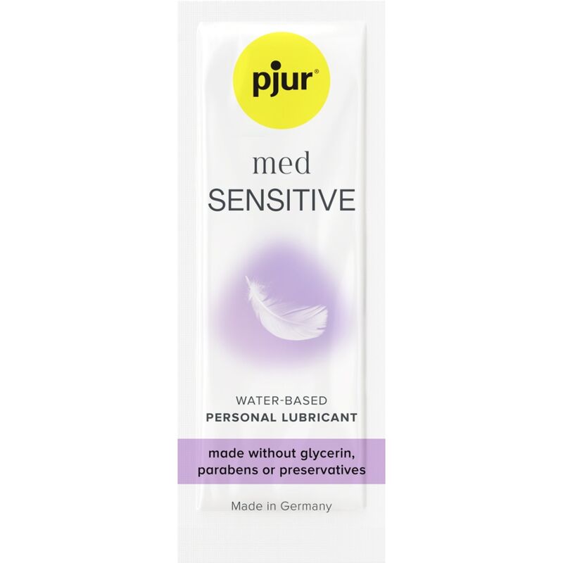 PJUR MED LUBRIFIANT BASE EAU SENSITIVE GLIDE 2 ML