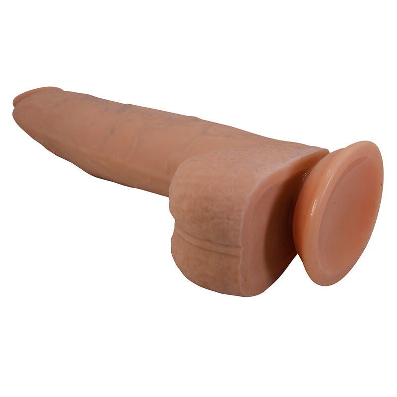 Base ventouse et testicules sculptés du gode Fabian