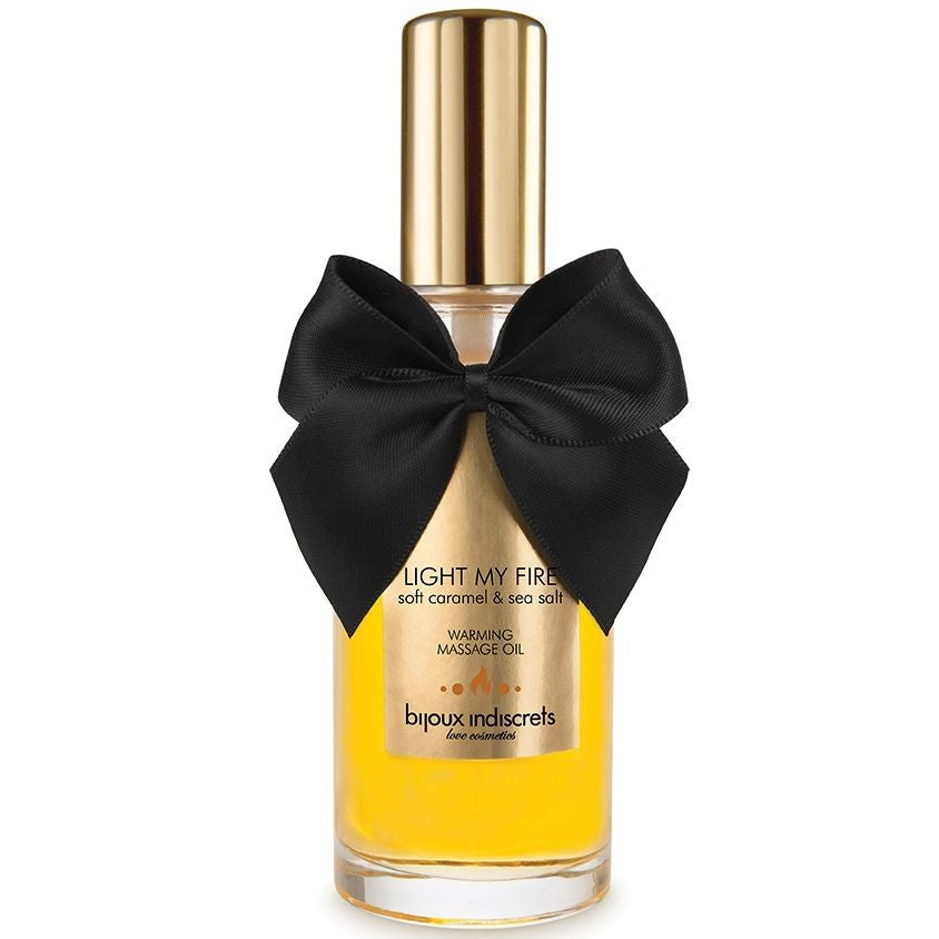 Huile de massage chauffante caramel 100 ml · Bijoux Love Cosmetiques · Huiles aromatisées