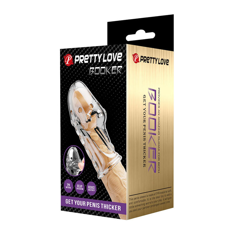 PRETTY LOVE MANCHON PENIS ROCKER GAGNEZ EN EPAISSEUR VOTRE PENIS TRANSPARENT