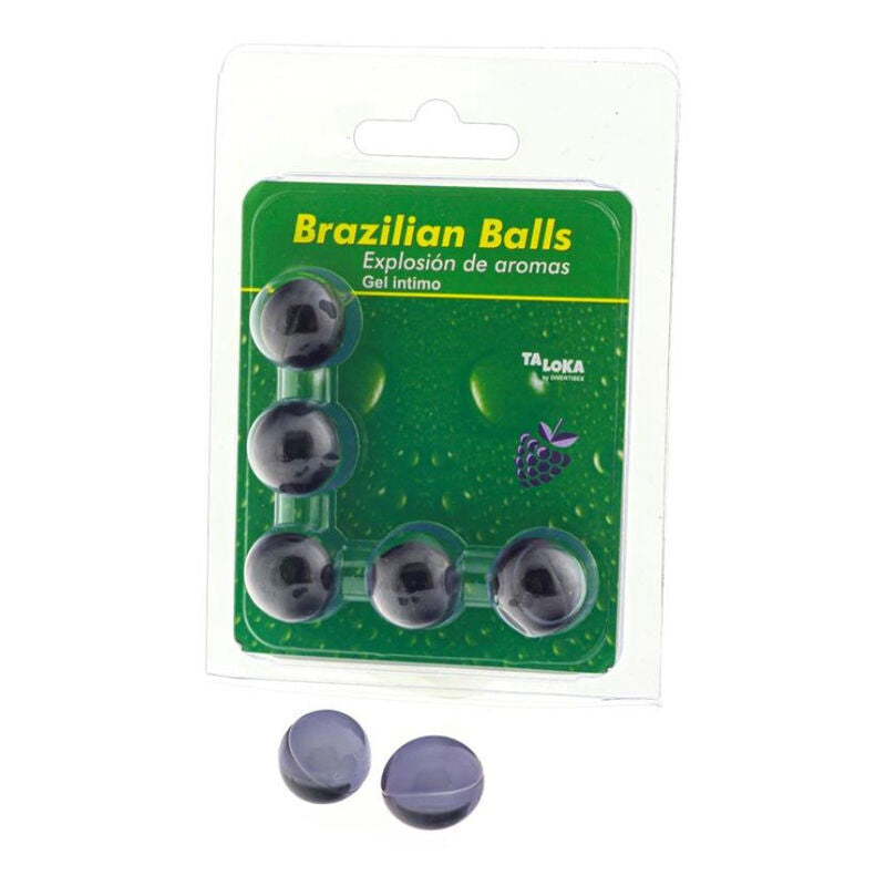 TALOKA GEL INTIME 5 BOULES BRESILIENNES BAIES