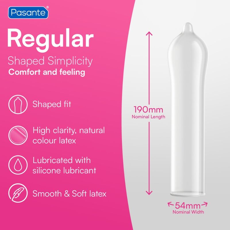 PASANTE PRESERVATIFS GAMME REGULIERE 3 UNITES