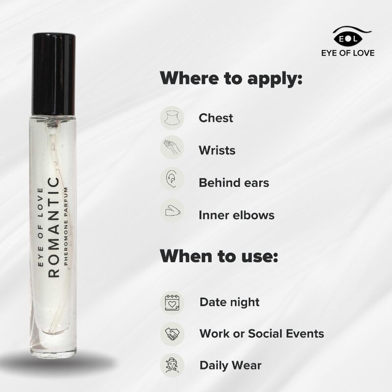 EYE OF LOVE PARFUM AUX PHEROMONES EOL 10 ML ROMANTIC