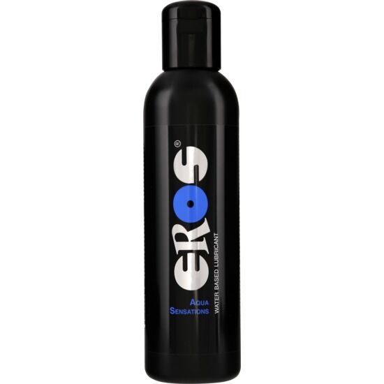 Lubrifiant longue durée effet frais 500 ml — Eros Aqua Sensations · Eros Classic Line · Base eau