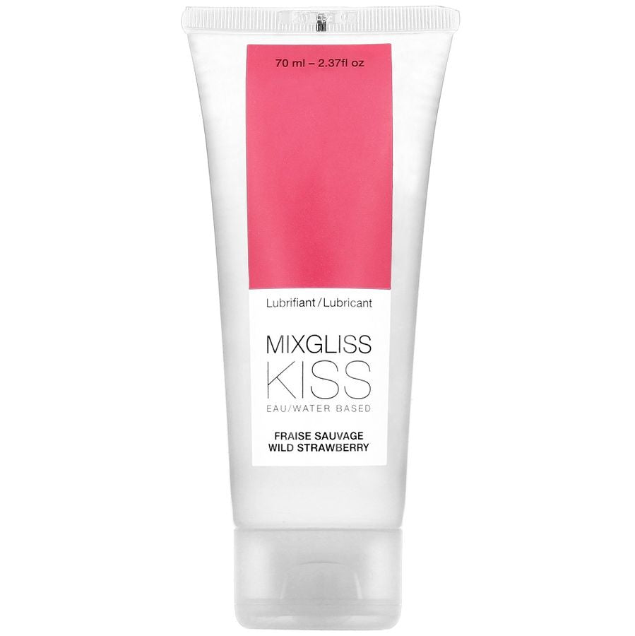 Lubrifiant aromatisé fraise — emballage