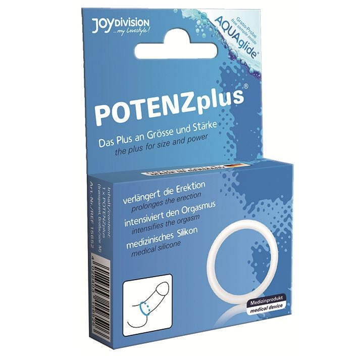 Kit 4 cockrings silicone transparent — emballage