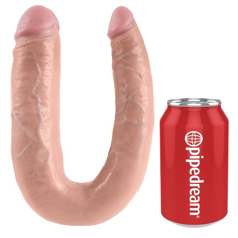 Gode double pénétration 17,8 cm — vue détaillée