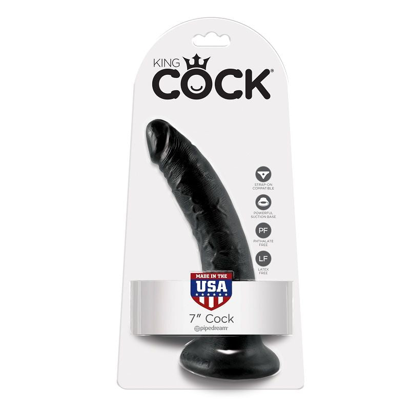 KING COCK 7 GODE NOIR 178 CM