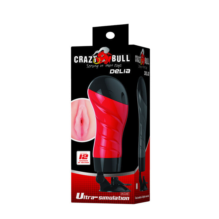 CRAZY BULL FLORA VAGINA AVEC BASE DE MASTURBATEUR VOIX