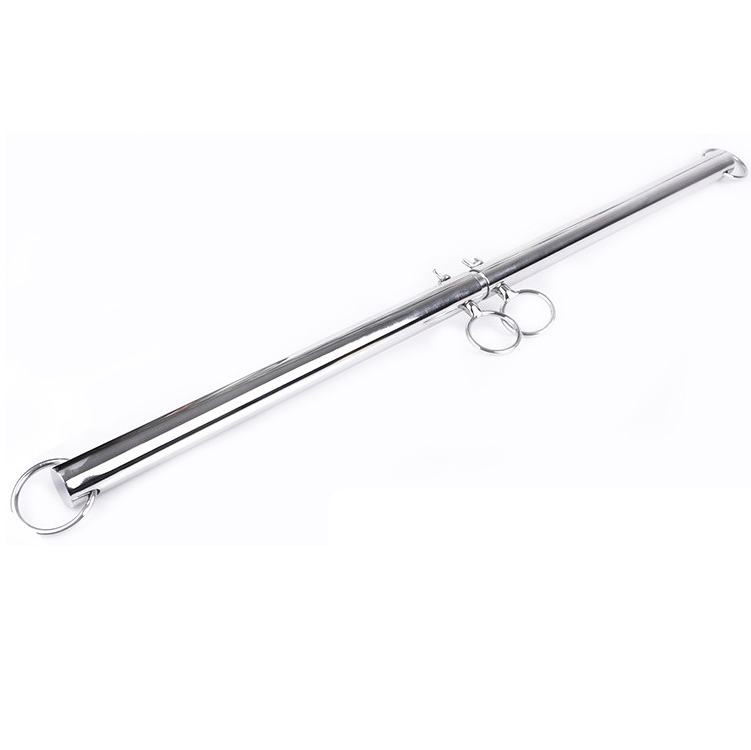 Barre d'écartement acier extensible avec anneaux · Metal Hard · Menottes