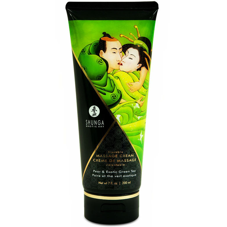 SHUNGA CREME DE MASSAGE POIRE THE VERT 200 ML