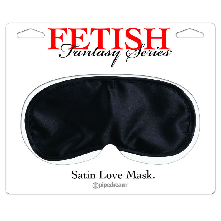 FETISH FANTASY SERIES MASQUE DAMOUR EN SATIN NOIR