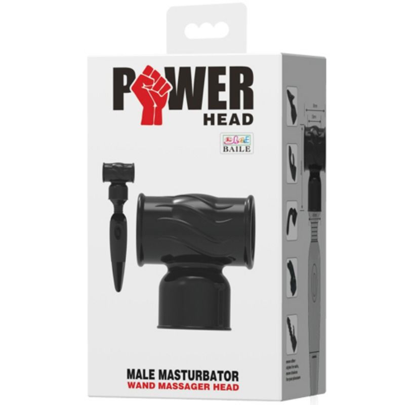 BAILE TETE INTERCHANGEABLE POUR MASSEUR MASCULIN