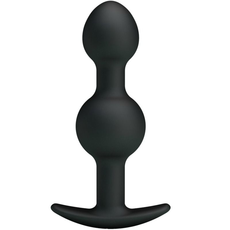 PRETTY LOVE BALLES ANAL EN SILICONE SPECIALE STIMULATION 103 CM NOIRES