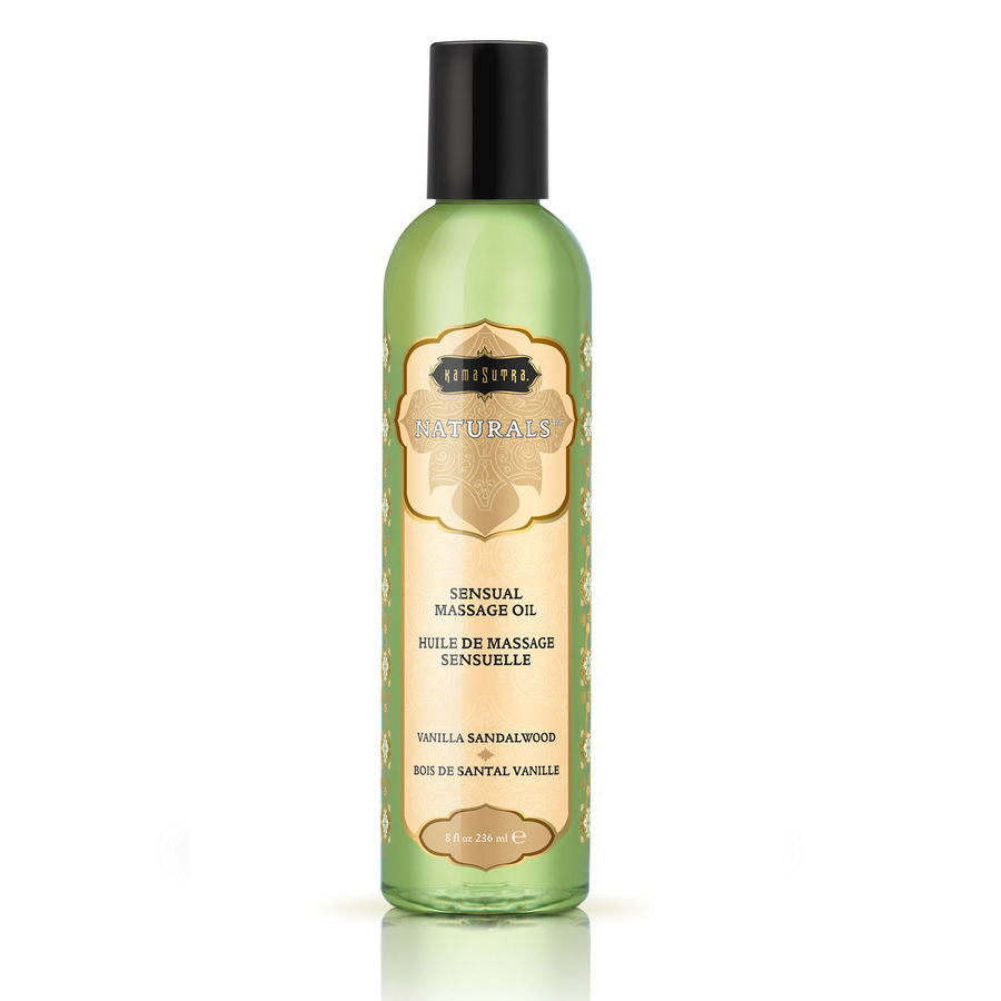 Huile de massage Vanilla Sandalwood 236 ml · Kamasutra Cosmetics · Huiles neutres