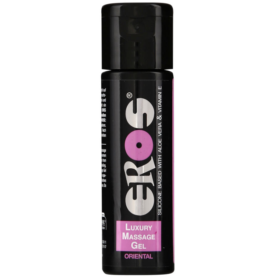Gel massage luxe oriental aloe vera — Eros Silicone 30 ml · Eros Classic Line · Huiles neutres