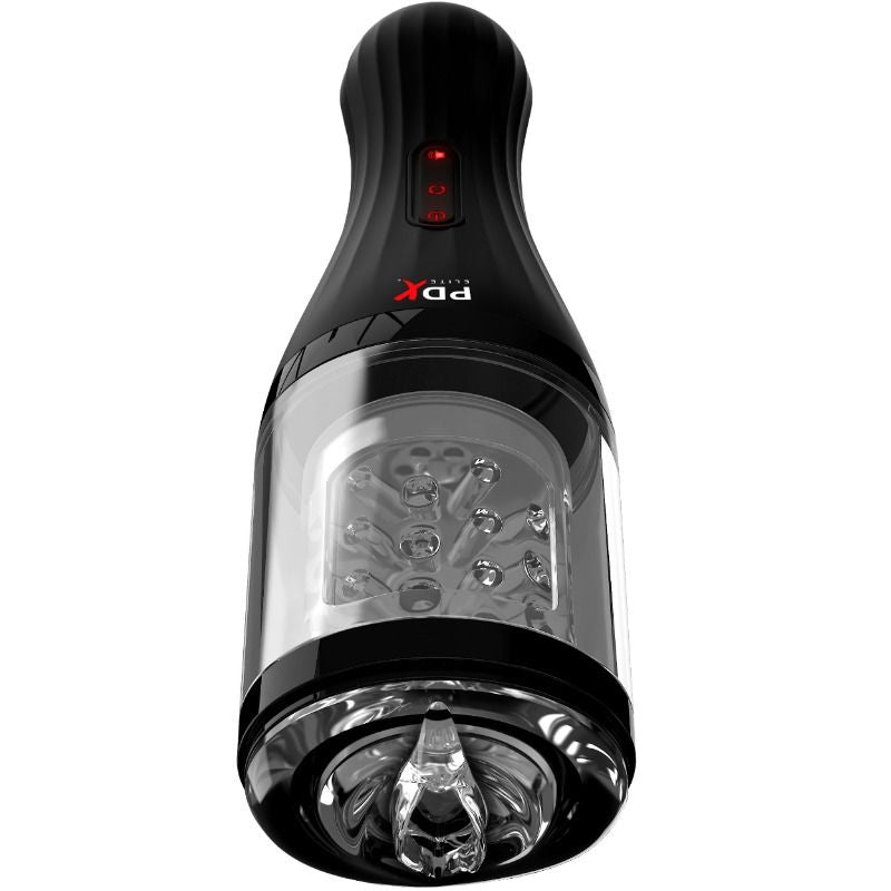 Masturbateur rotatif 7 modes + sons érotiques prise casque — Talk Dirty Rotobator · Pdx Elite · Masturbateurs Automatiques