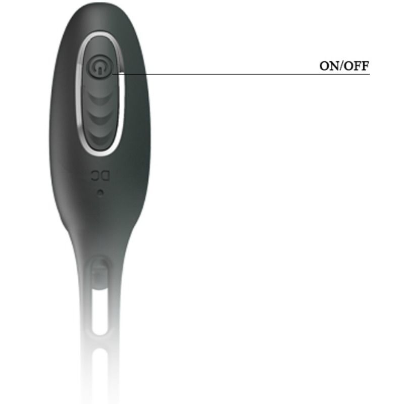 PRETTY LOVE ANNEAUX PENIS AVEC PLUG VIBRATEUR