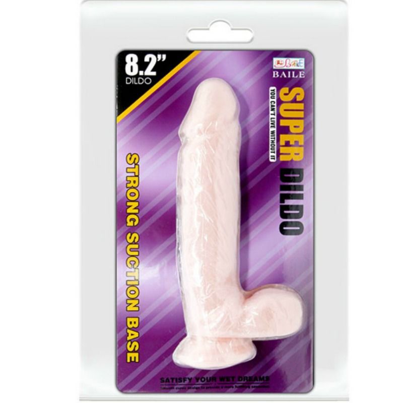 Saugnapf-Dildo 21,5 cm — Baile Natural