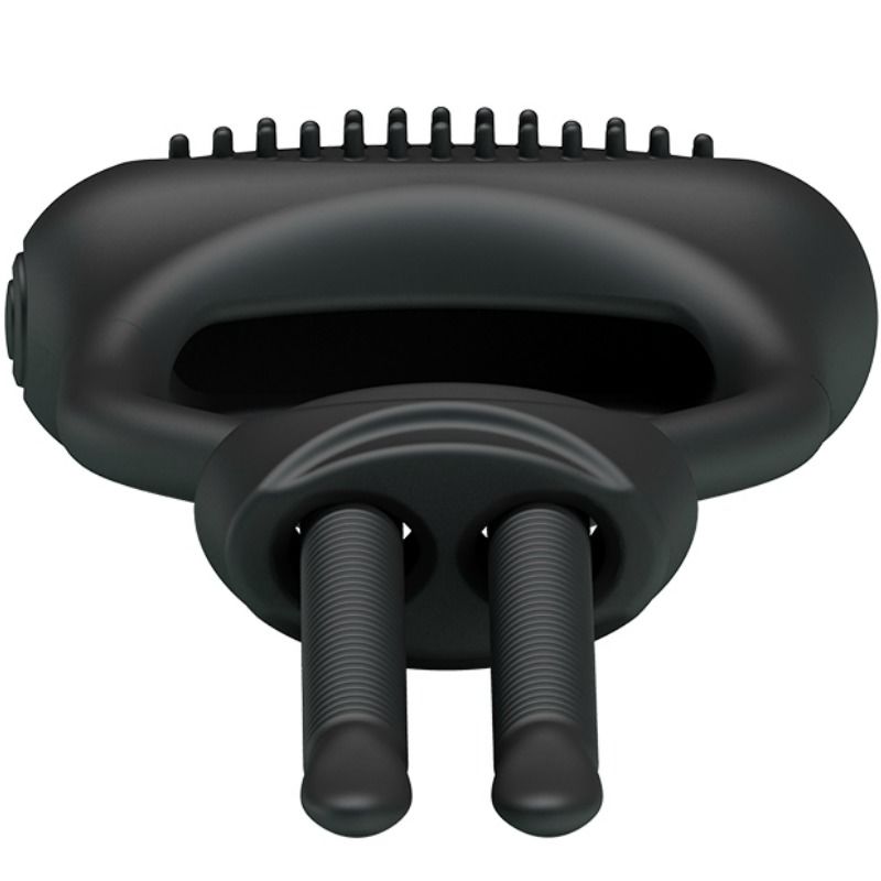 Cockring vibrant ajustable lacet — en situation